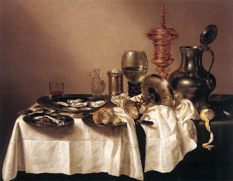 HEDA, Willem Claesz. Still-life with Gilt Goblet sg